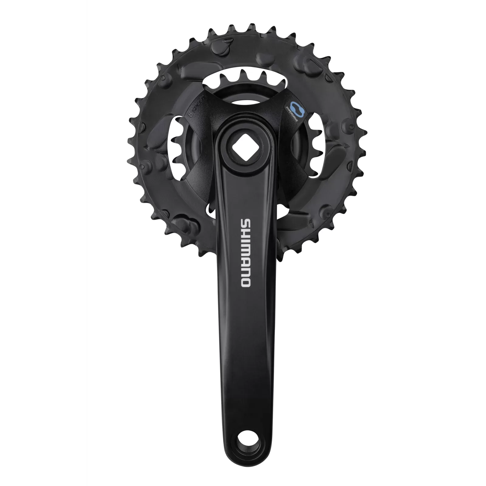 kliky MTB FCMT315 7/8 k. 36/22 černé 175 bez krytu SHIMANO