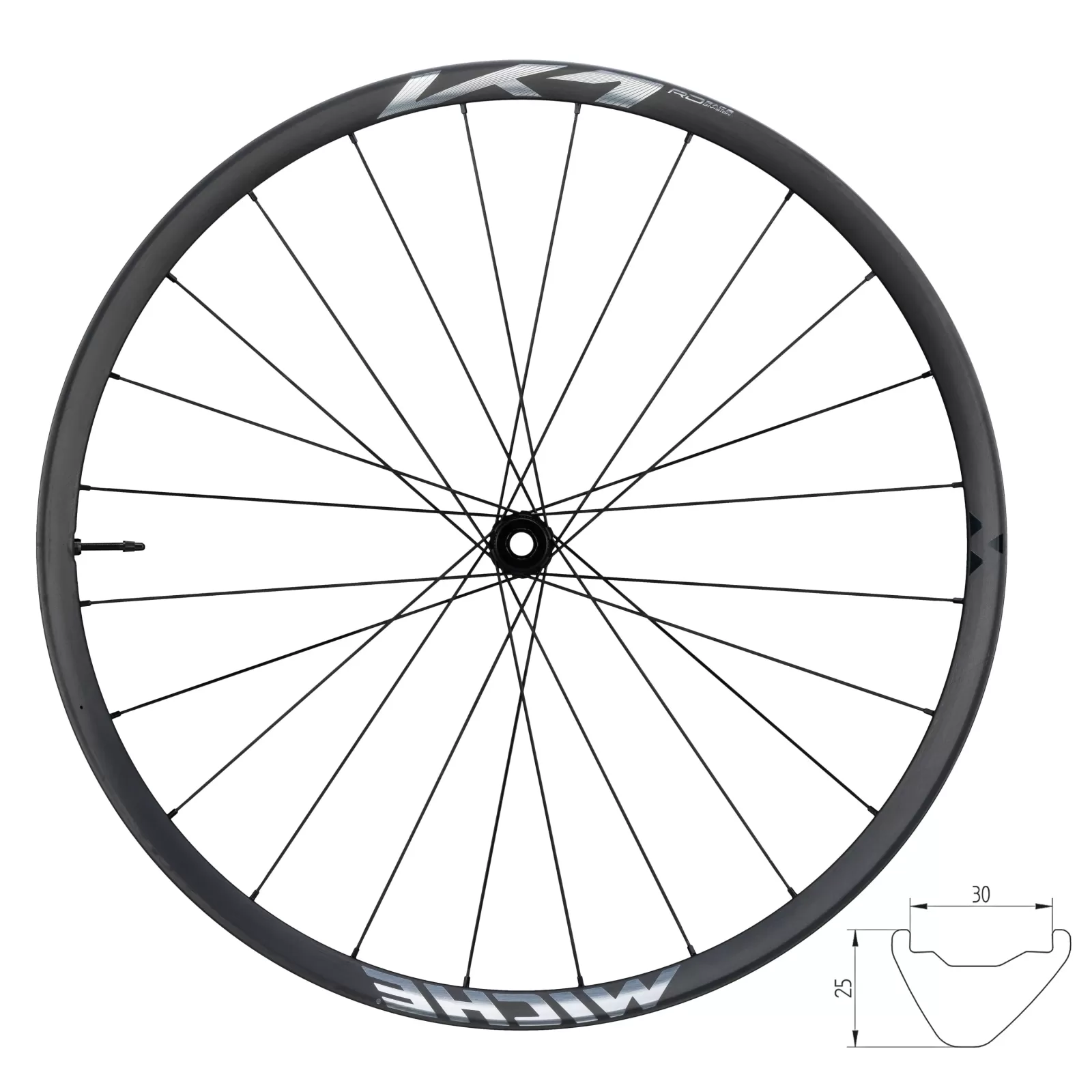 kola MTB MICHE K1 RD 25 DISC SH TLR