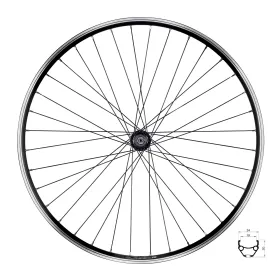 kolo zadní FORCE CLASSIC 559x19 "V" F804321 36d