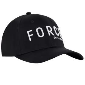 kšiltovka FORCE BEFORCE 3D, černo-bílá