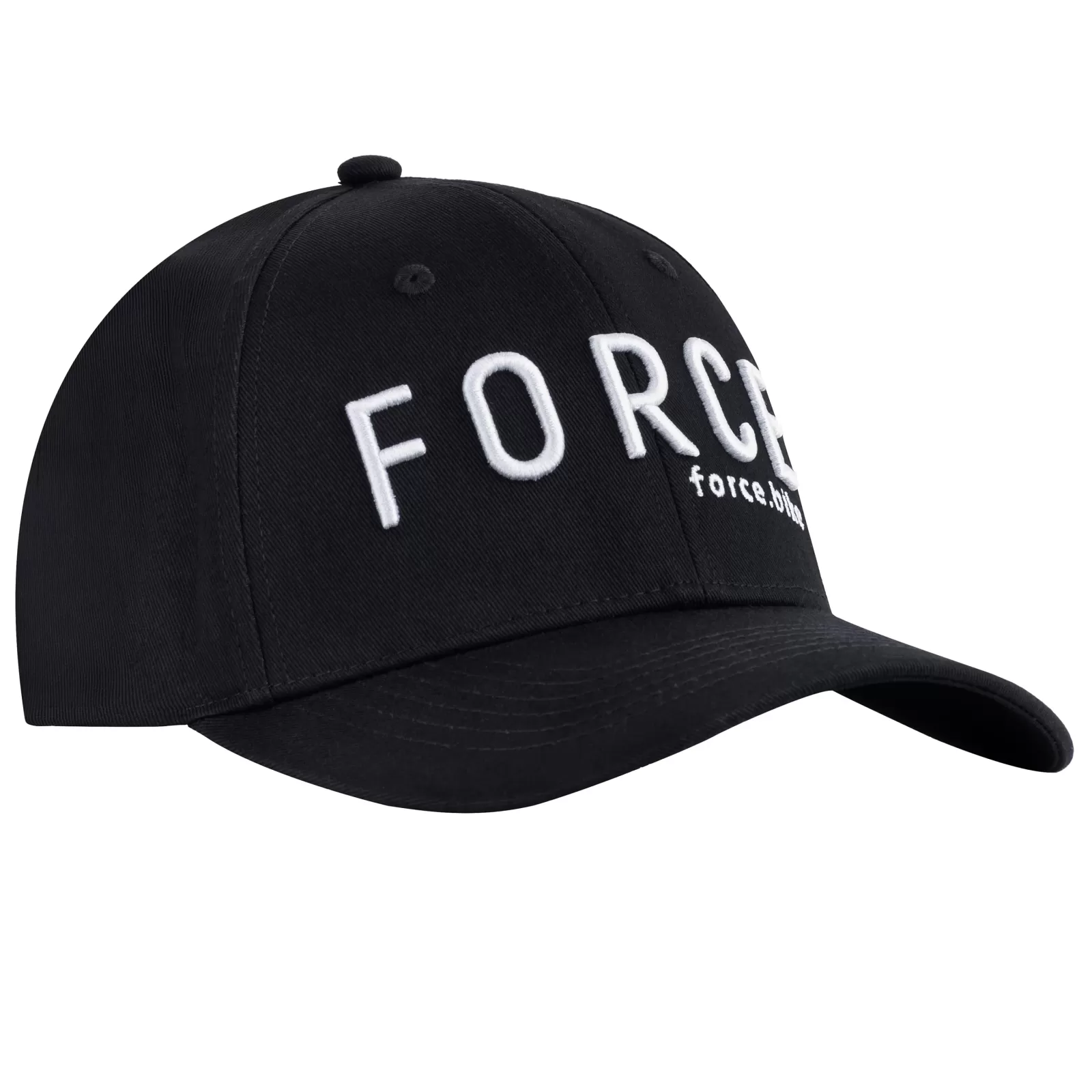 kšiltovka FORCE BEFORCE 3D, černo-bílá