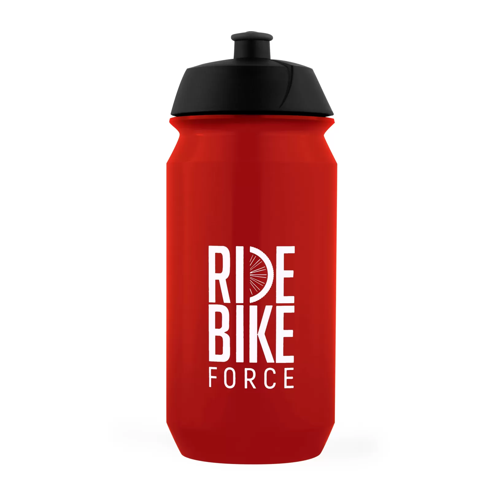 láhev F RIDE BIKE 0,5 l, červeno-bílá FORCE