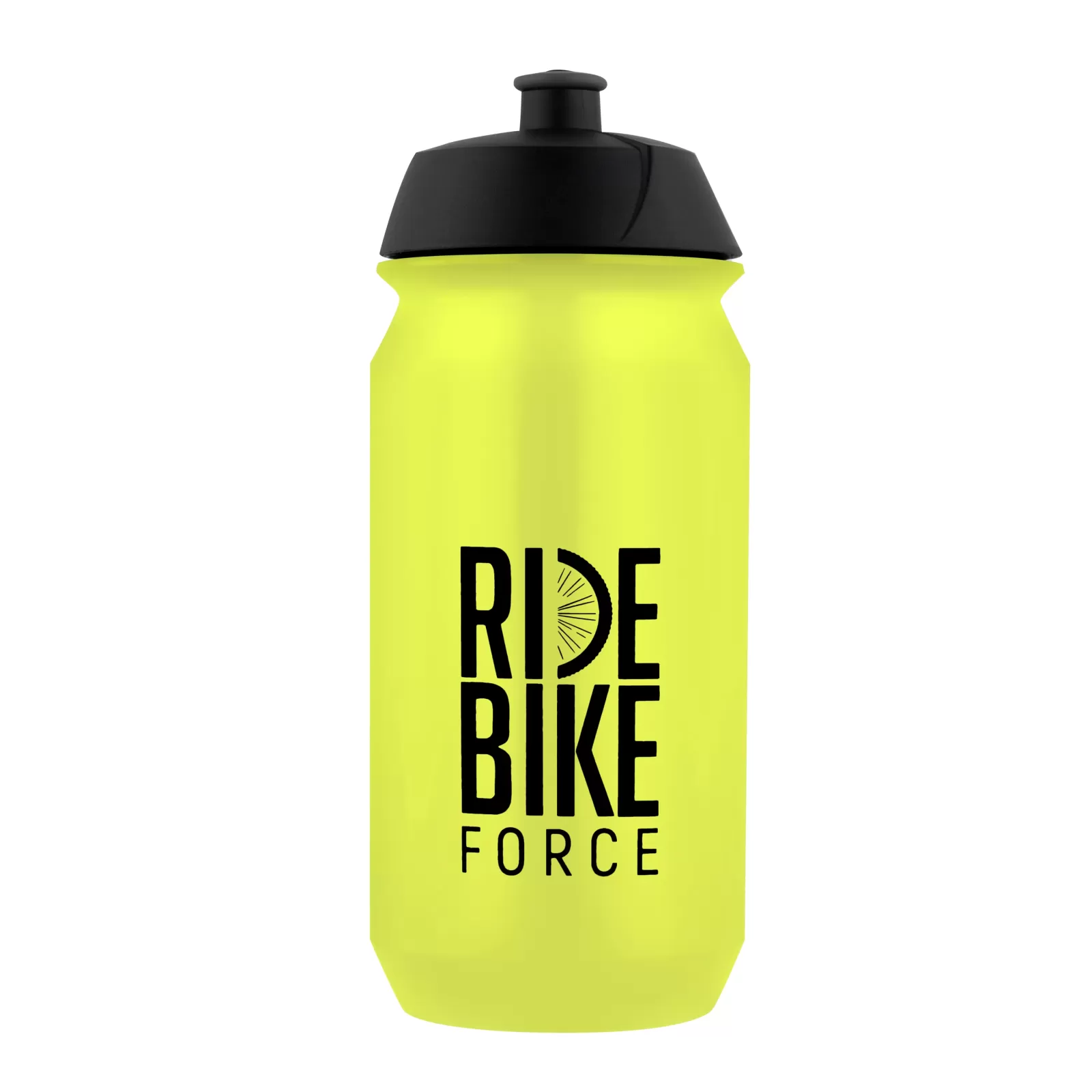láhev F RIDE BIKE 0,5 l, fluo-černá FORCE