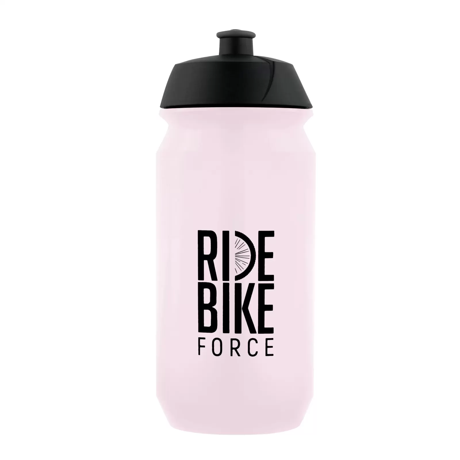 láhev F RIDE BIKE 0,5 l, růžovo-černá FORCE