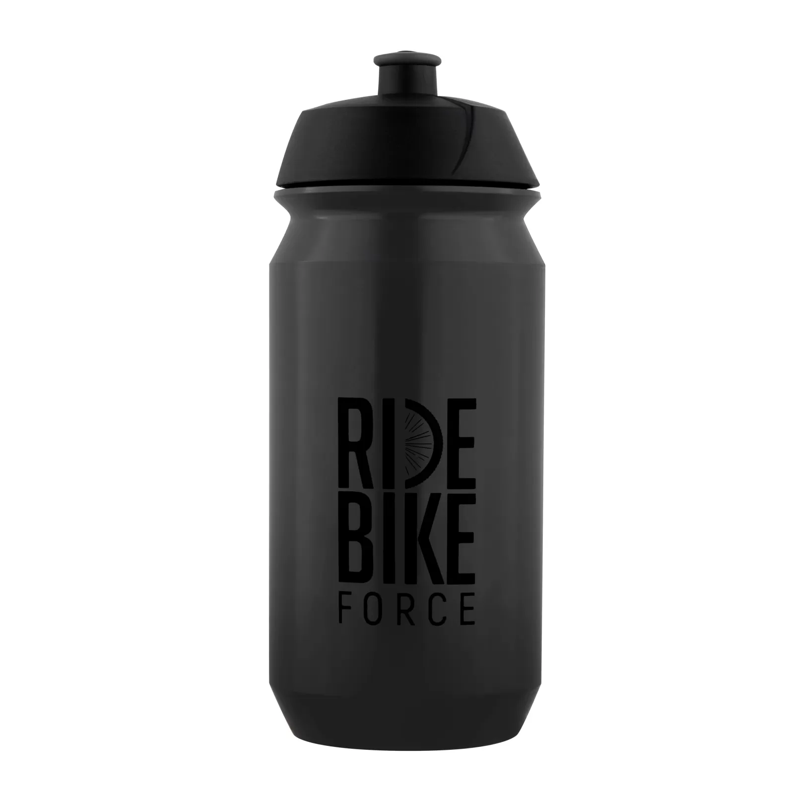 láhev F RIDE BIKE 0,5 l, transparentní černá-černá FORCE