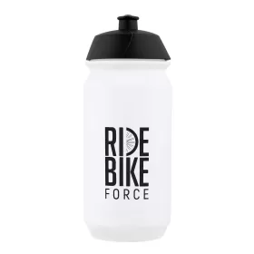 láhev F RIDE BIKE 0,5 l, transparentní-černá