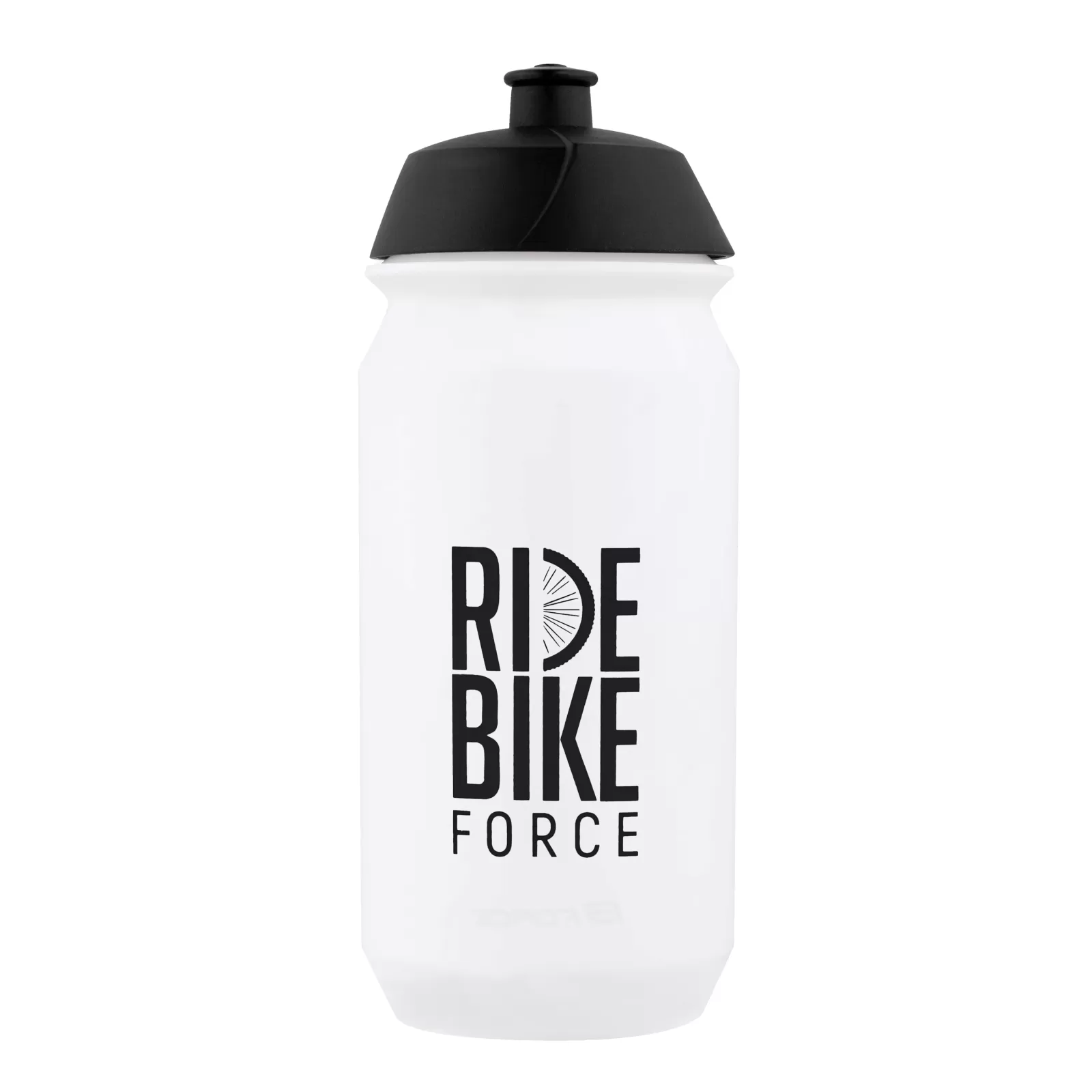 láhev F RIDE BIKE 0,5 l, transparentní-černá FORCE