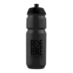 láhev F RIDE BIKE 0,75 l,transparentní černá-černá