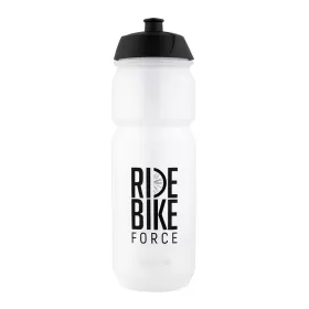 láhev F RIDE BIKE 0,75 l, transparentní-černá