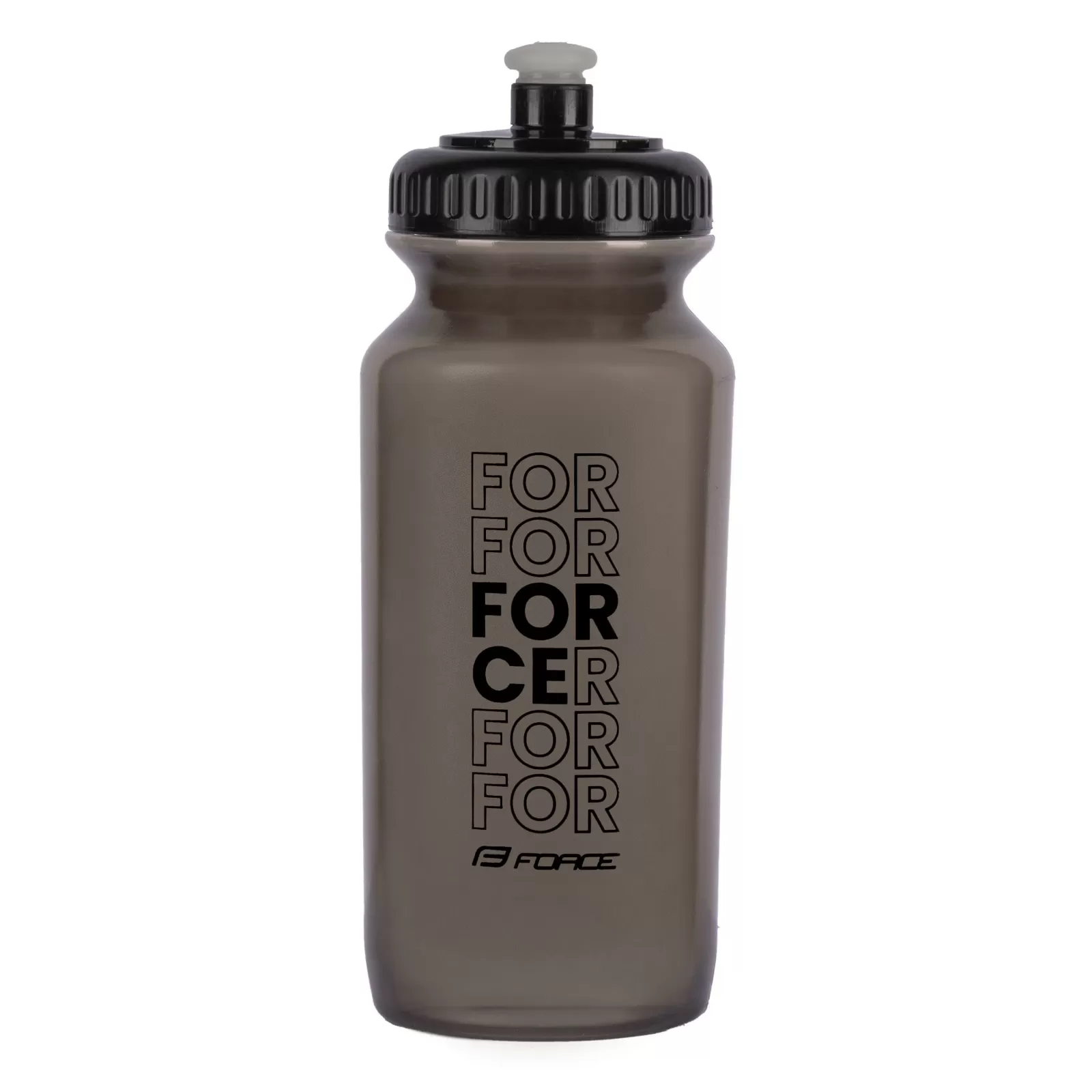 láhev FORCE DAILY 0,5 l, transparentní černá-černá