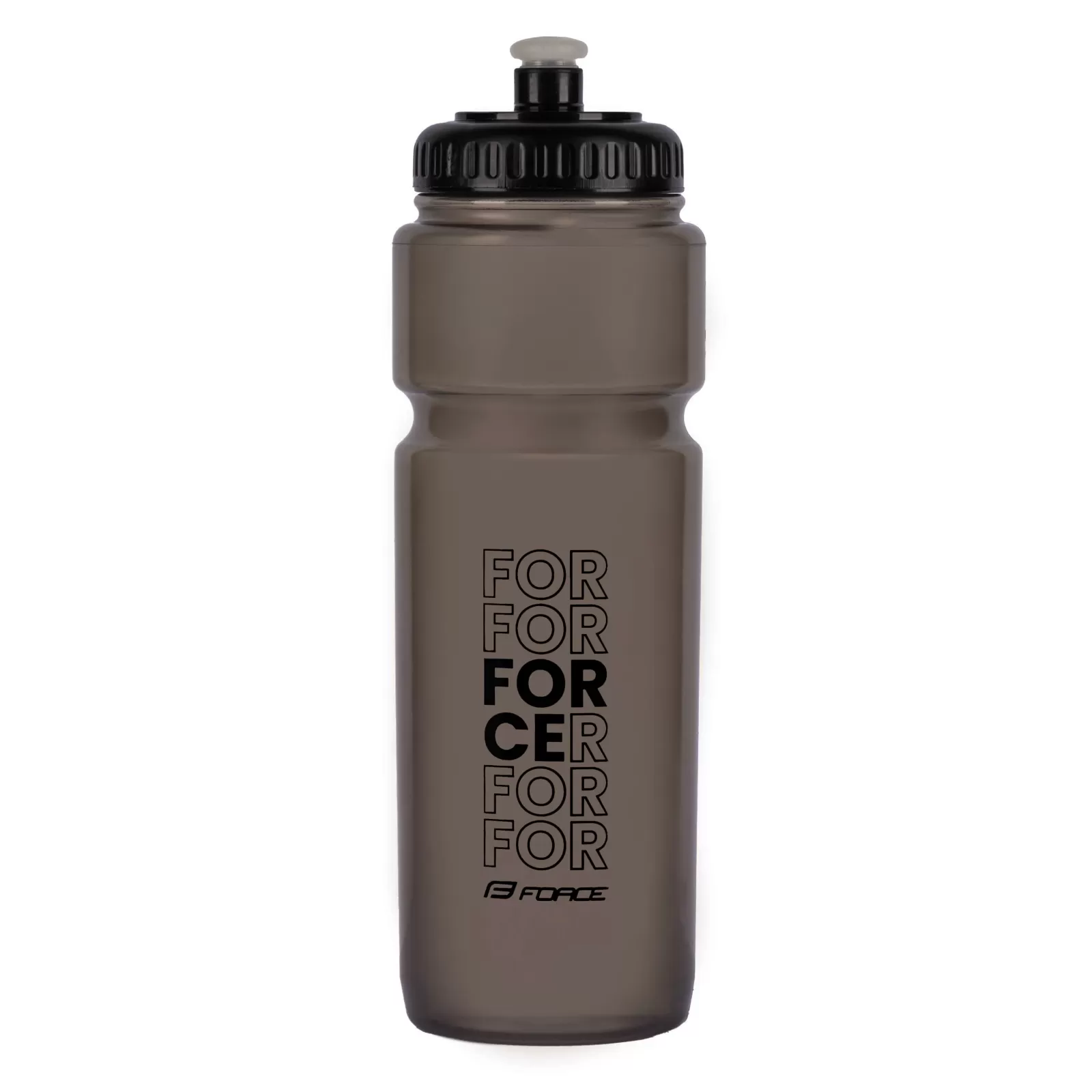 láhev FORCE DAILY 0,75 l,transparentní černá-černá