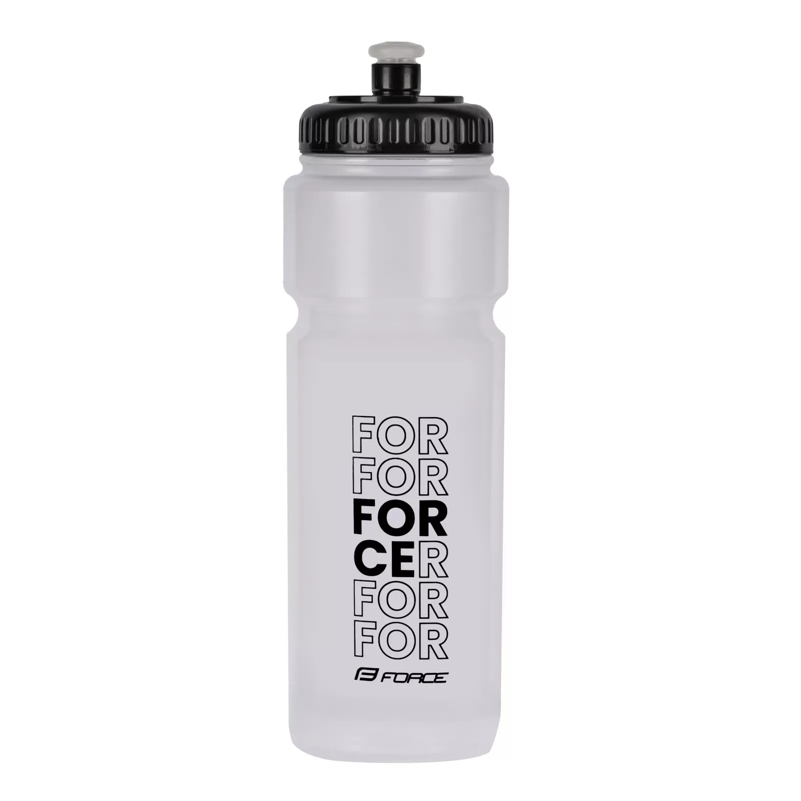 láhev FORCE DAILY 0,75 l, transparentní-černá