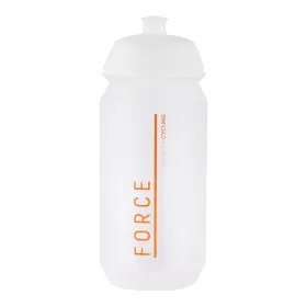 láhev FORCE DIVIDE 0,5 l, bílo-oranžová