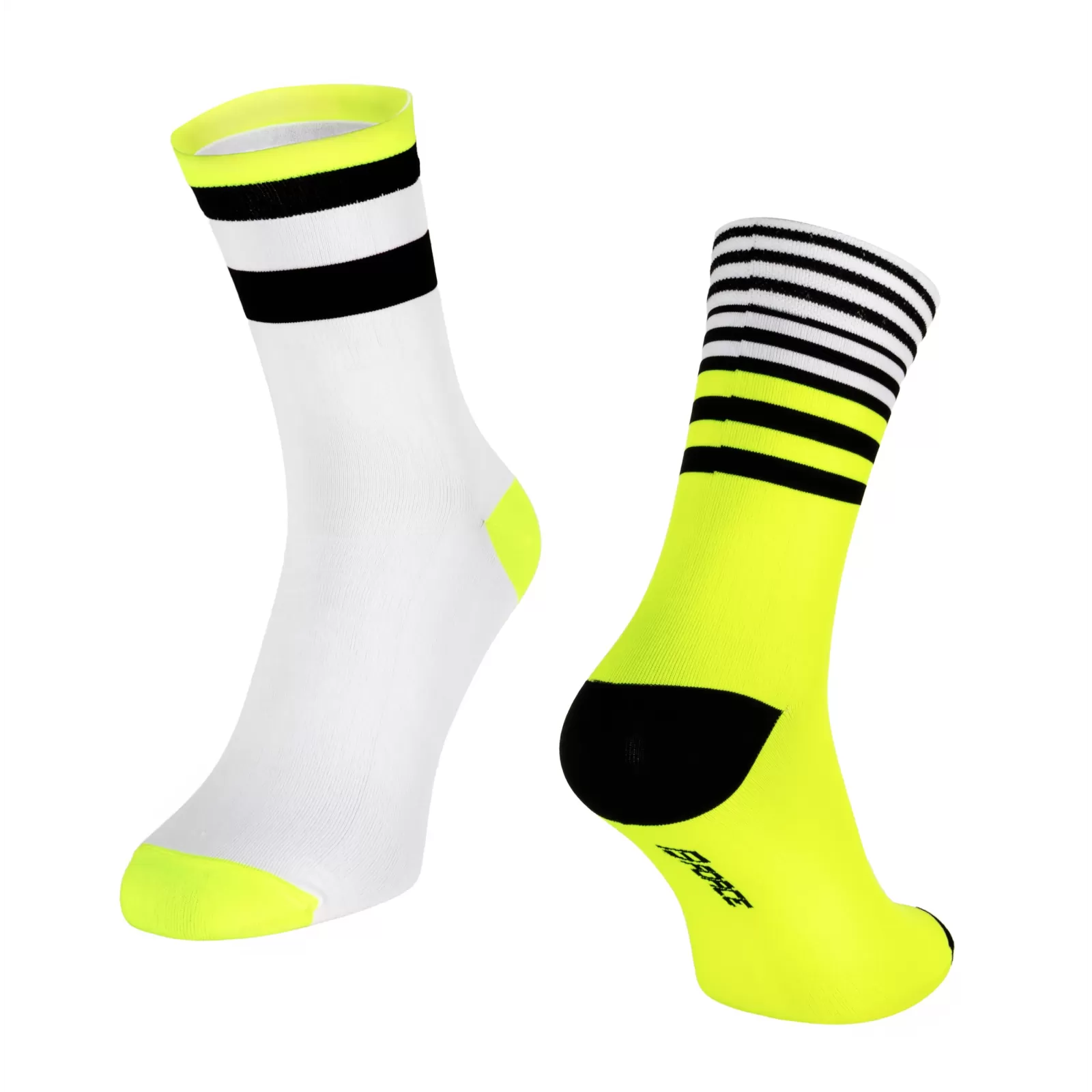 ponožky FORCE ZIGGY, fluo L-XL/42-46