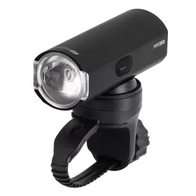 světlo přední FORCE PIPE 550LM USB, černé
