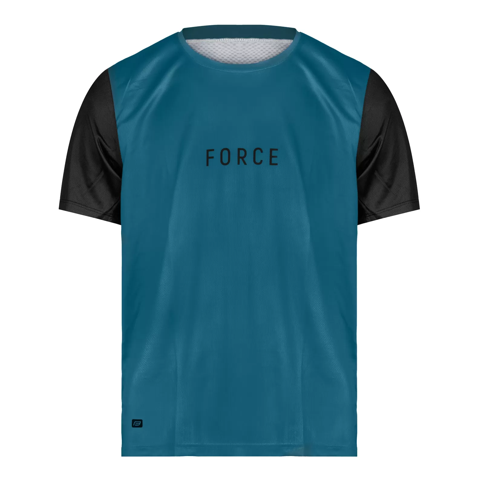 dres FORCE MTB RULES kr. rukáv, modrý 4XL