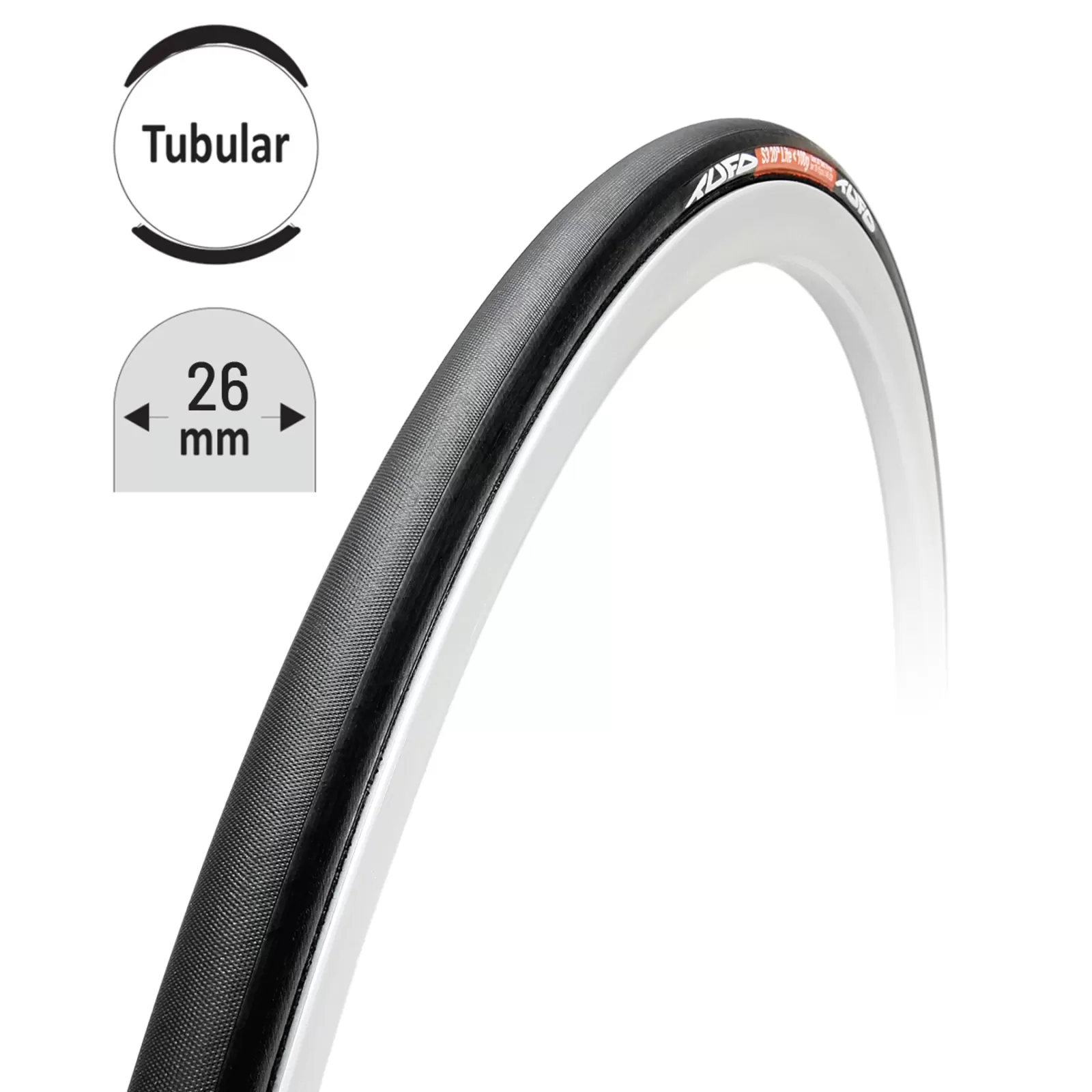 galuska TUFO S3 26" ROAD černá-černá 26"/26mm
