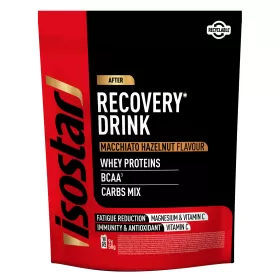 ISOSTAR Recovery Drink,sáček,450g macchiato+oříšek