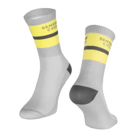 ponožky FORCE STRIPE dlouhé, šedé