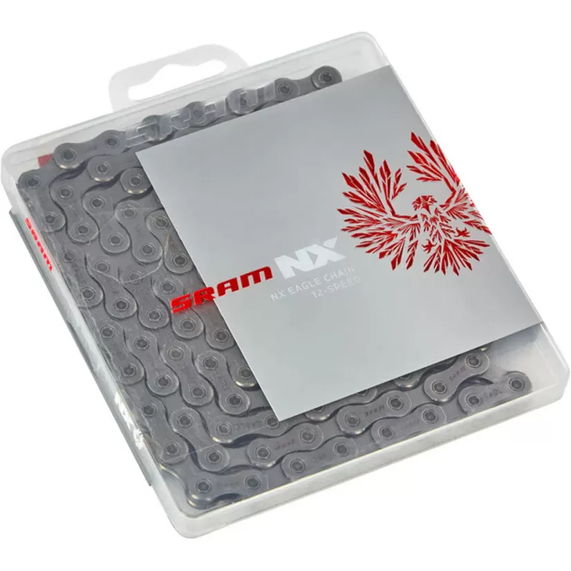 SRAM Řetěz NX Eagle 12 rychlostí - 126 ČLÁNKŮ+SPOJKA