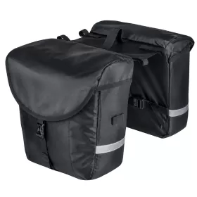 brašna-dvojbrašna zadní FORCE HAUL, černá 2x8 l