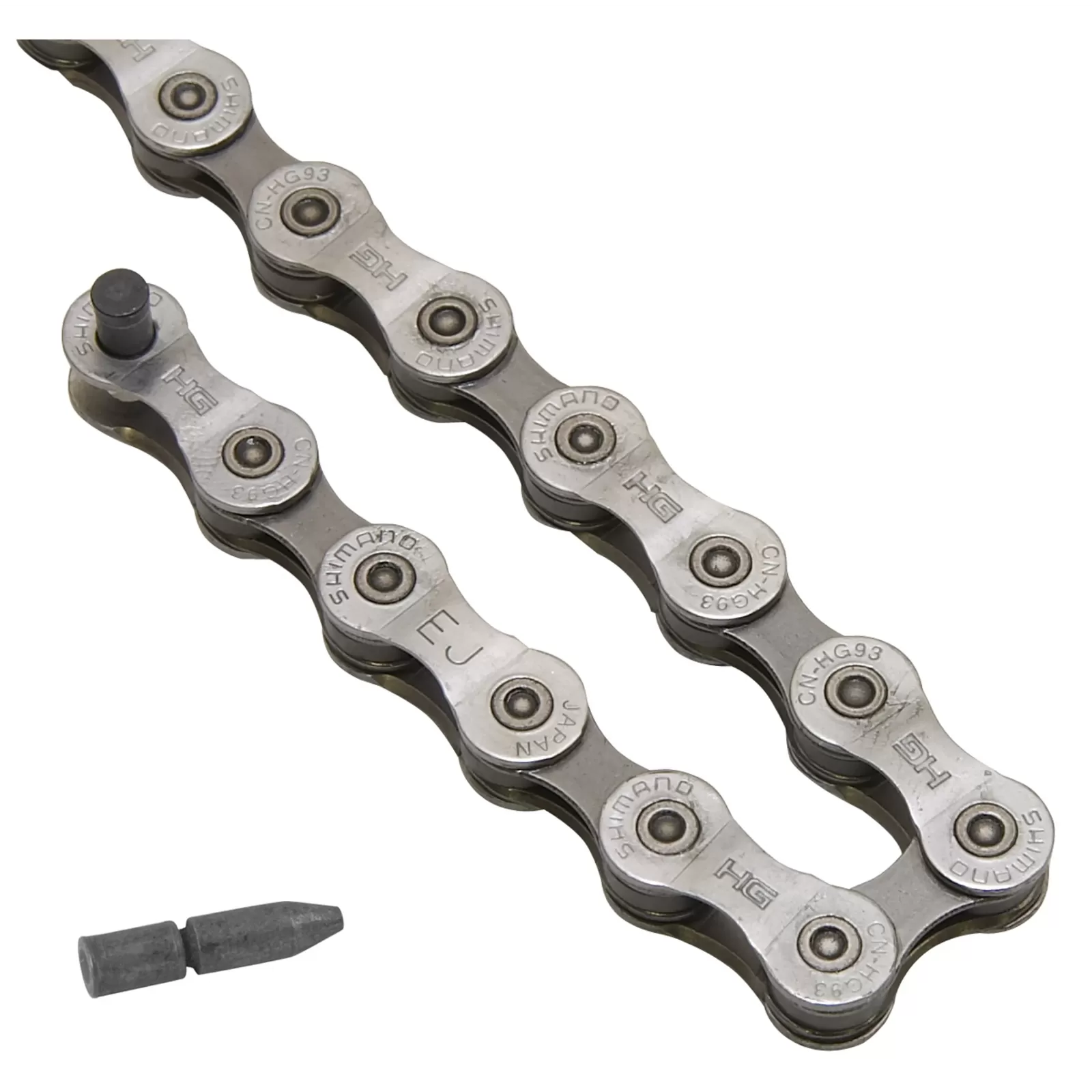 řetěz SH CNHG93 stříbrný balený+čep 9k SHIMANO