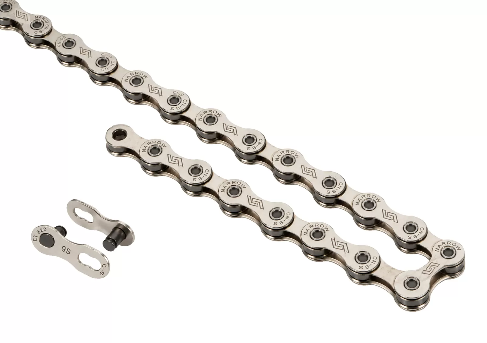 řetěz TK91-3509 pro 9-kolo,116čl. celostříbrný TK 91