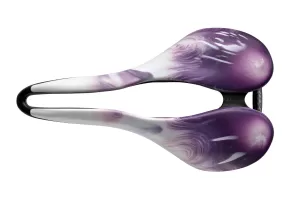 Sedlo SMP EVO 20 C Liquid Stone White/Purple