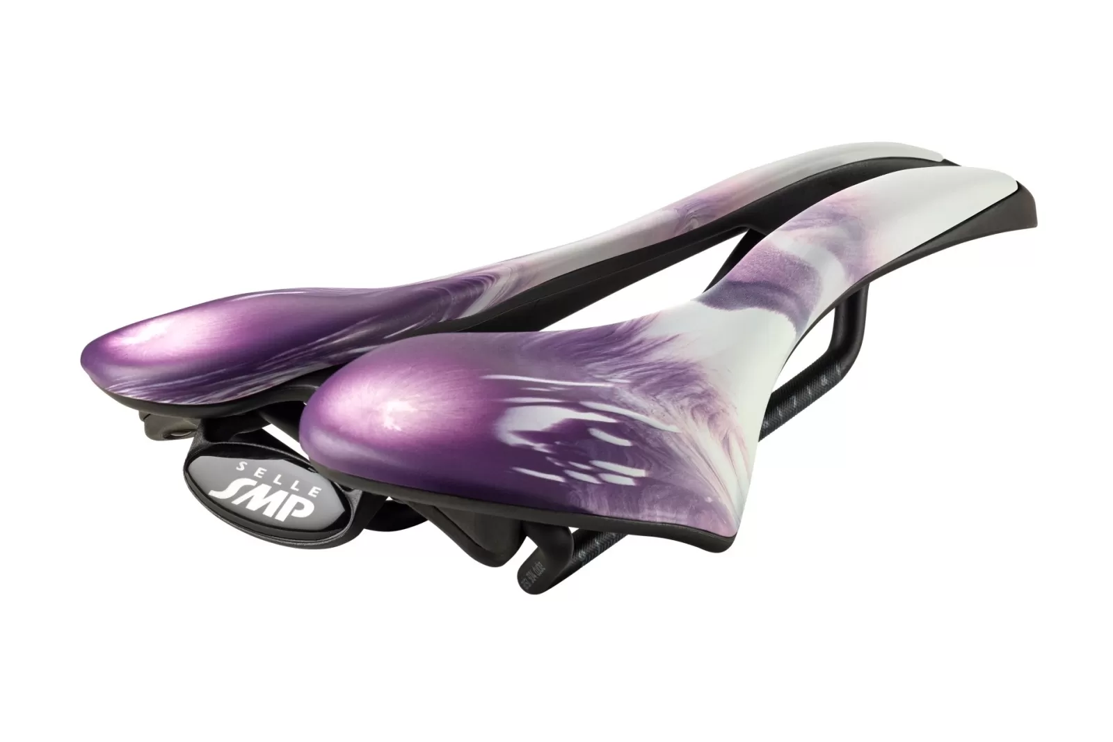 Sedlo SMP EVO 20 C Liquid Stone White/Purple