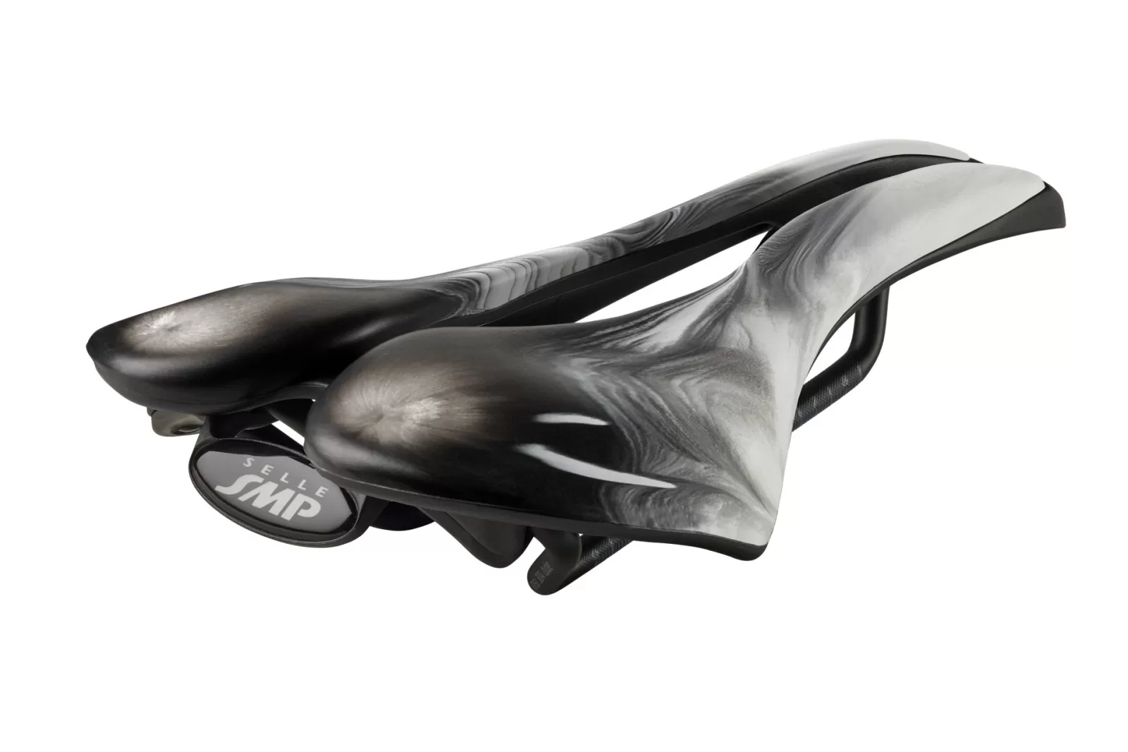 Sedlo SMP EVO 30 C Liquid Stone Black/White