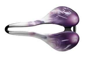 Sedlo SMP EVO 30 C Liquid Stone White/Purple