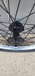 zapletené kolo 20"BMX,obuté VELO