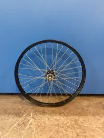 Zapletené kolo pro káru, 23x2, ocelový ráfek - černé