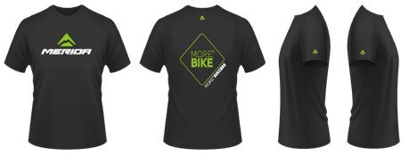 Triko 2015 More Bike Edition černé M MERIDA