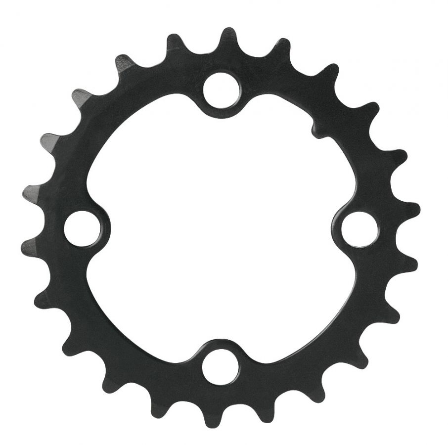 převodník 22 zubů Cr-Mo, 9k černý FORCE