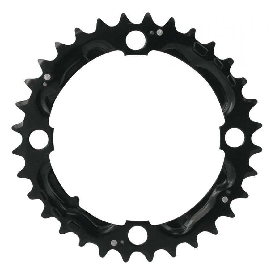 převodník 32 zubů Cr-Mo, 9 k , černý FORCE