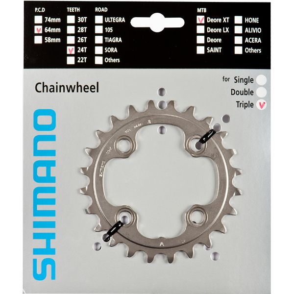 SHIMANO převodník DEORE XT FCM780 24z AE,doprava od 69,-kč 21203