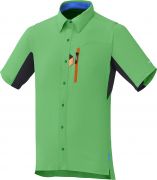SHIMANO Button Up košile, Island zelená, L