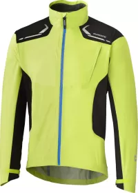 SHIMANO Stretchable Rain bunda, Neon žlutá, L