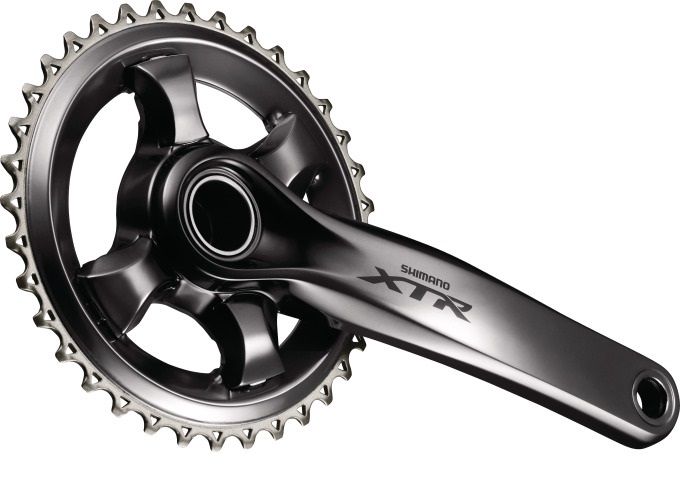 SHIMANO kliky FC-M9000-1 XTR hollow2 pro 11 rychl 175 mm bez přev bez BB misek