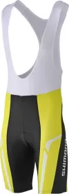 SHIMANO PRINT kraťasy s laclem,LIME žlutá XL