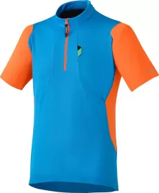 SHIMANO Trng dres modrá/Orange,XL