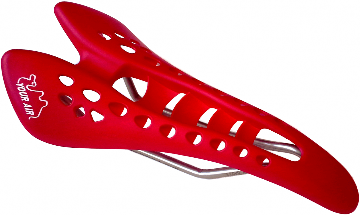 Sedlo YOUR AIR JH30 červené matné