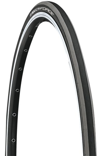 plášť FORCE ROAD 700 x 25C, drát, černo-šedý