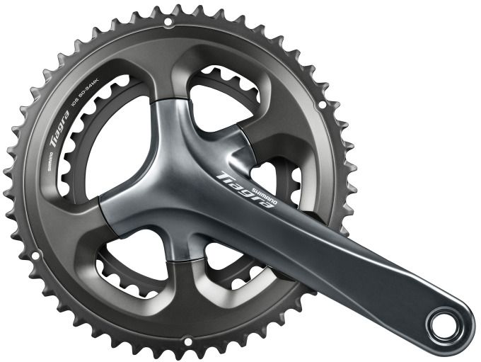 SHIMANO kliky FC-4700 Tiagra 2přev 175 mm 2dílná int. klika 10 rychl 50x34z bez BB misek