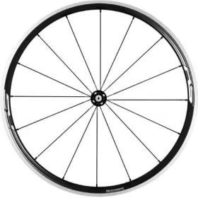 SHIMANO zapletená kola pár WH-RS330 př:16/zad:21 děr, pro 10/11 rychl, plášť, RU (z:168 mm) černé