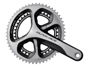 SHIMANO kliky s převodníky FC-9000, 172,5mm 53x39z, hollow2, bez BB misek