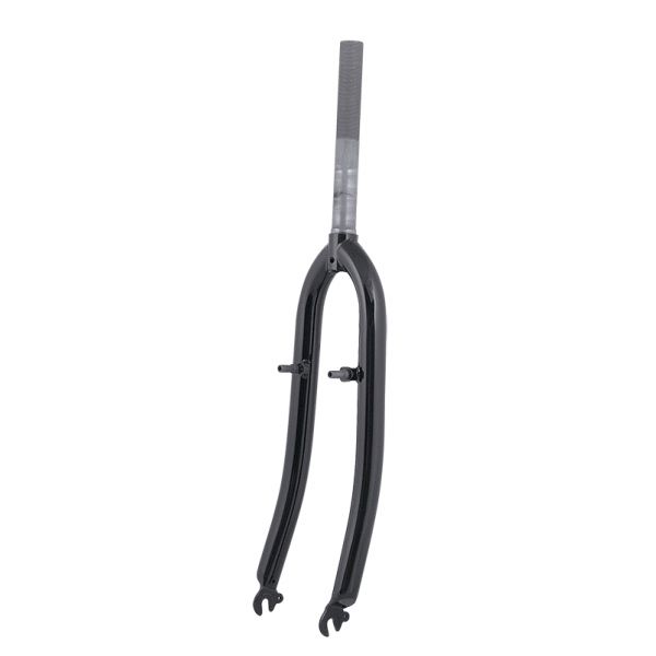 vidlice trekking 28" Fe 1" závit, černá lesklá FORCE