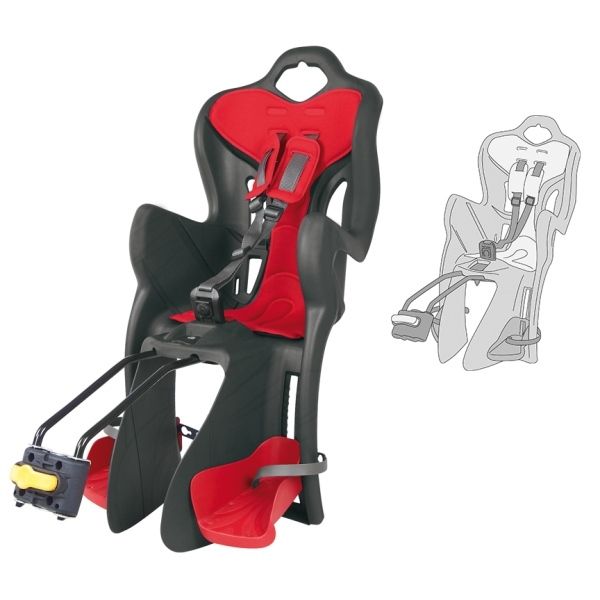 sedačka B-ONE STANDARD zadní šedá/červený BELLELLI