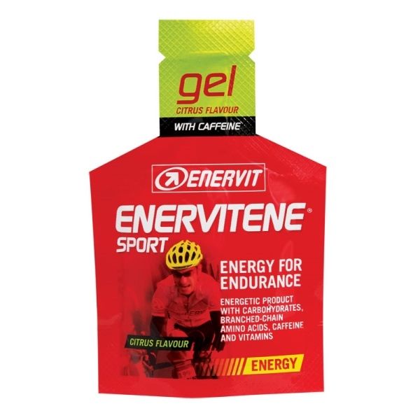 ENERVIT ENERVITENE SPORT GEL 25ml citrus+kofein